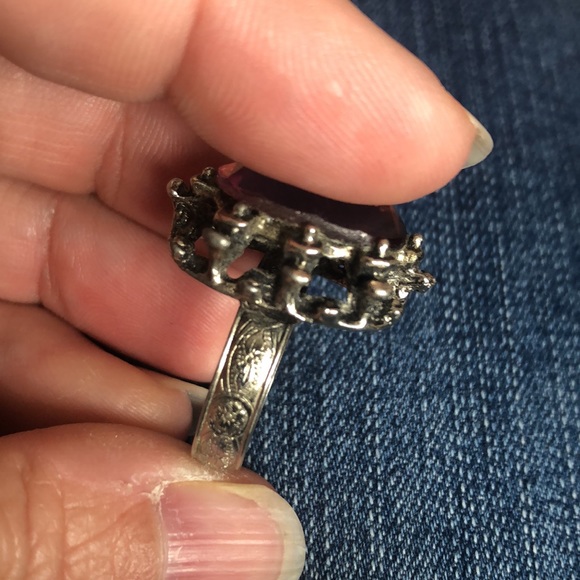 Vintage cocktail ring - Picture 2 of 4